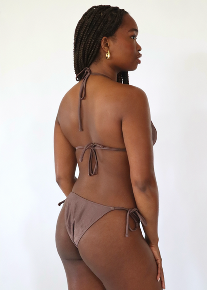 Side ties bottom - Espresso