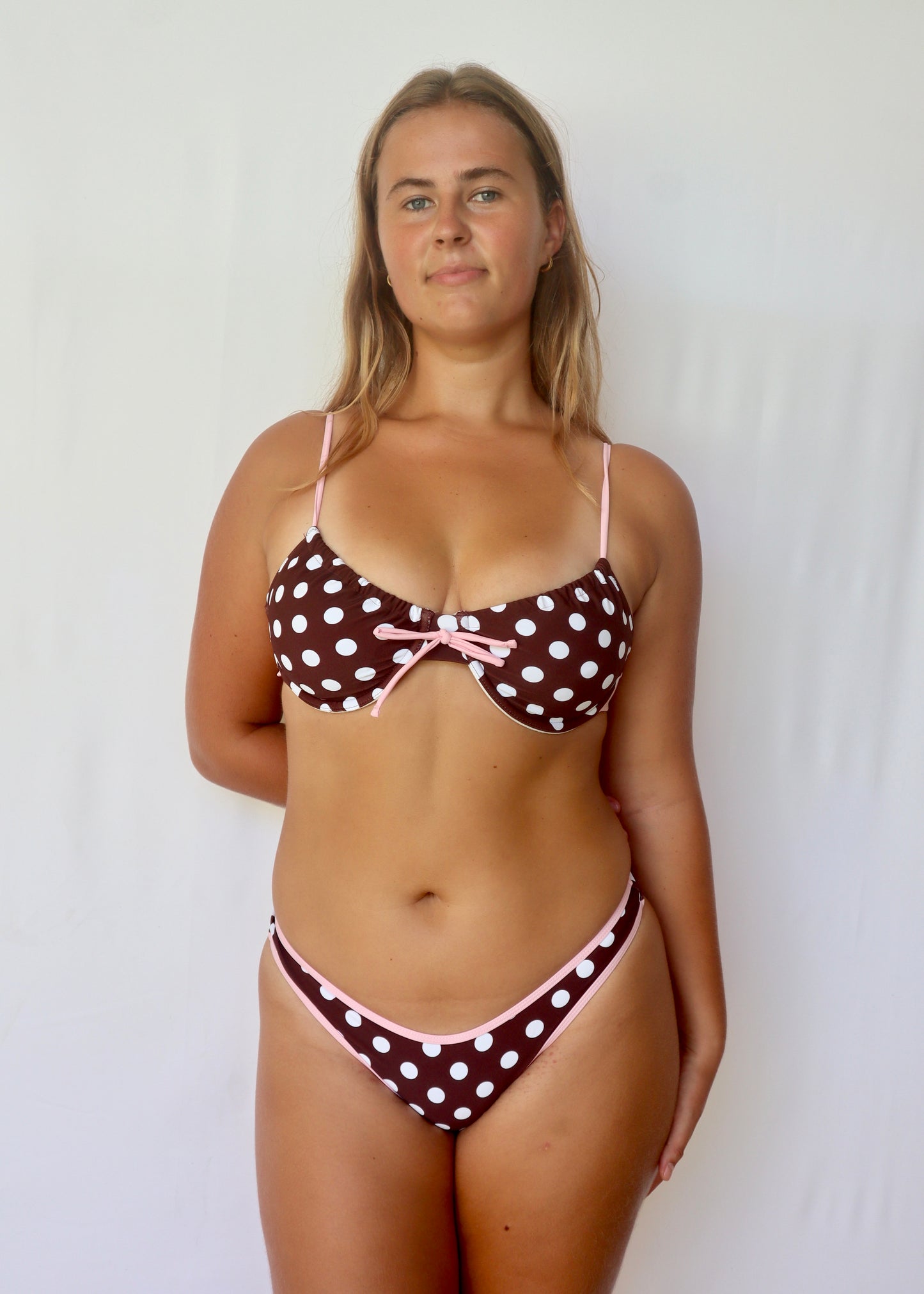Classic Bottom - Bronze Polka